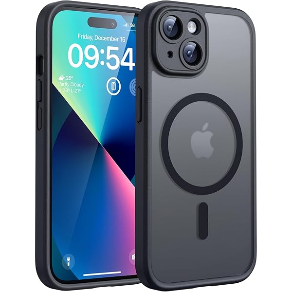 Apple Silicone Case with MagSafe (for iPhone 13) - Midnight