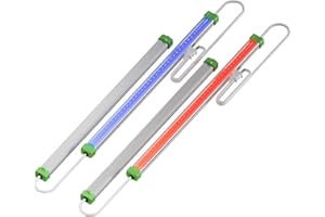 ‎MARS HYDRO MARS HYDRO ADlite RB30 LED Grow Lampe, Pflanzenlampe 440nm & 660nm Spektrum Signifikante Steigerung der Ernteerträge, 60cm Grow Light 30Wx2, Deep Red und Blue Pflanzenlicht Streifen für Grow Zelte