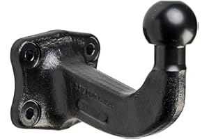 WESTFALIA AUTOMOTIVE Westfalia Placa de Montaje (4 Agujeros) con Cuello de Bola para Enganche de Remolque (sin Materiales de Fijación)