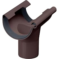 Gouttière Ronde PVC INEFA 150/100mm - Manchon Gris Made In Germany Pour Écoulement Eau Pluie