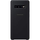 Samsung Silicone Cover, funda oficial para Samsung Galaxy 10+, color Negro