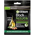 Garnier, Hair Colouring Crème, 100% Grey Coverage, Softening and Increased Shine, Black Naturals, 1.0 Deep Black, 20g + 20ml