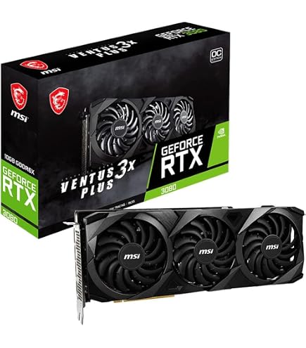 MSI GeForce RTX 3080 - Tarjeta gráfica Gaming Z Trio 10G LHR RTX