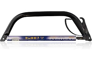 AUGUSTA HECKENROSE Sierra para podar setos Augusta 530 mm - sierra robusta con palanca de desenganche rápido - sierra de podar con dientes de cepillado endurecidos para madera seca y húmeda