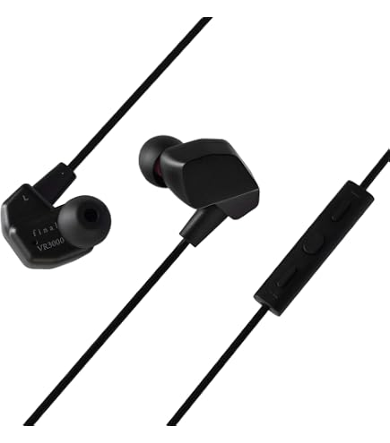 final A3000 Single-Driver IEM Earphones, High-Fidelity Sound