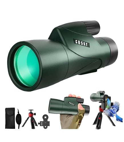Monoculaire Buki SP009 - Grossissement X12 - Diamètre 40mm - Avec Adaptateur Smartphone