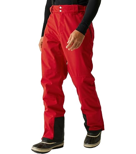 CHOK Pantalon Doublé en Polaire pour Hommes, Pantalon de Neige Isolé, Imperméable, pour Randonnée, Chasse, Ski