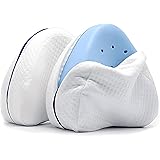 Cuscino per ginocchia cuscino per gambe con fodera lavabile Memory Foam Leg Pillow Morbido Aiuto Posizione Corretta per Dormi