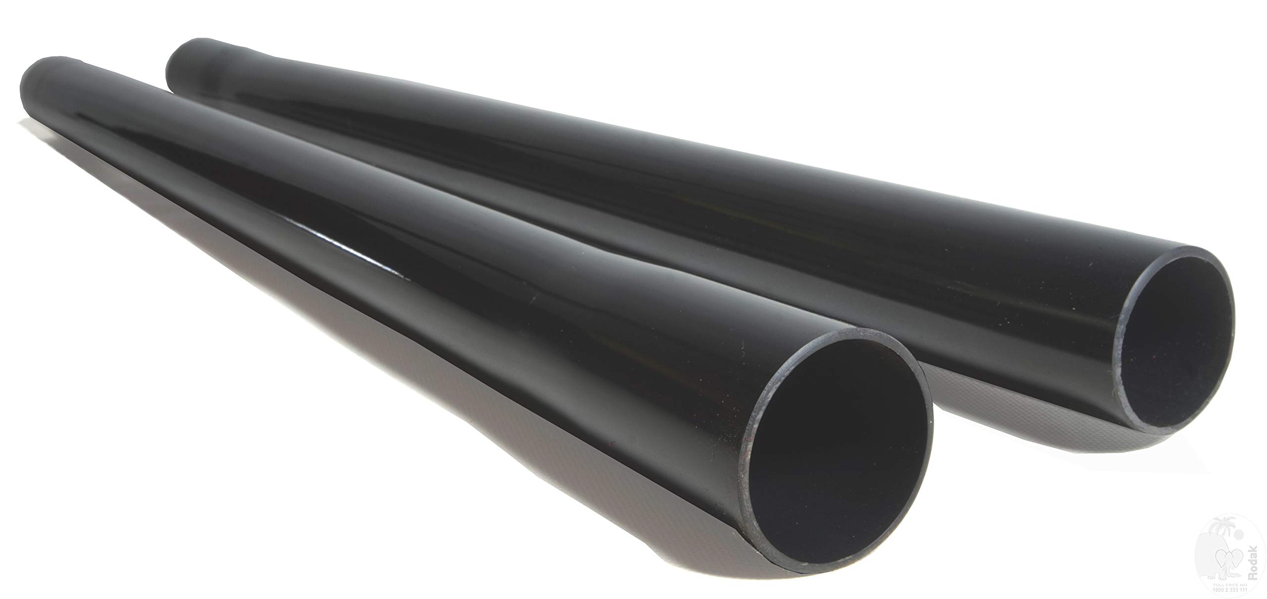 RODAK Two Extension Plastic Tubes: Convenient 50 cm Length for 32 MM Connecting Size Vacuum Cleaners