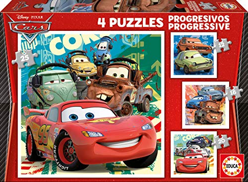 Educa - 14942 - Puzzle - Progressif Cars...