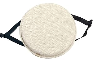 UYEOCO Juego De 1/2/4 Cojín redondo para silla, 30cm/33cm/35cm/40cm con hebilla antideslizante, cojín de asiento suave para taburete, jardín, interior, exterior, hogar ( Color : 1# , Size : 1PCS_40CM/15.7INC