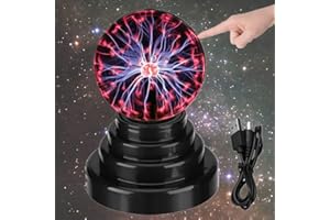 DQTYE USB / Battery Power Touch Sensitive Plasma Ball Magic Plasma Lamp Sphere Globe Novelty Toy Home Decoration Light
