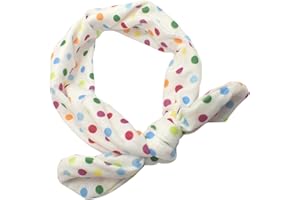 Topkids Accessories Headband Bandeau Headbands Knotted Head Band Unicorn Headband Kids Hair Headbands Gingham Headbands School Headbands Bandeaux For Young Children, Kids, Girls, Boys (Polka Dot)
