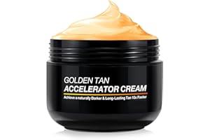 KAIYOCA Tanning Accelerator Cream(100g) - Sunbed Tanning Accelerator - Long-lasting Moisturizing Sunless Tanning Lotion,Achieve a Natural Tan with Natural Ingredients