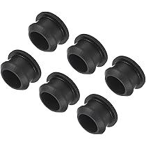 QUARKZMAN Silikon Stopfen 6 Stück - 13mm Lochdurchmesser Für Pulverbeschichtung