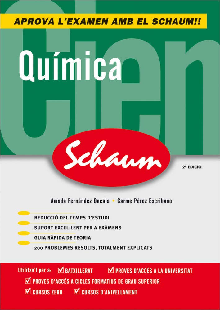 CUTR QUIMICA SCHAUM SELECTIVIDAD - CURSO CERO