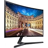 SAMSUNG - LC27F398FWRXEN, Ecran PC Incurvé - Dalle VA 27'', Résolution FHD (1920 x 1080), 60Hz, 4 ms, AMD FreeSync, Noir