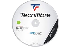 Tecnifibre Black Code 200M Lime Tennis Rouleau de cordes Monofil Citron vert 1,24