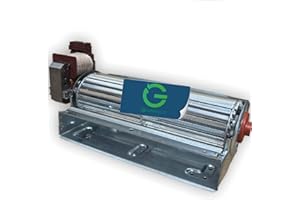 G GRIMALDI Motore Ventilatore Tangenziale Ventola per Caminetti, Stufe, Forni e Termoconvettori, 22W Lunghezza 180mm, Motore SINISTRO ANTIORARIO | Made in Italy | Silenzioso ed Efficiente