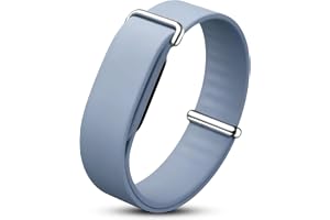 Dado Soft Silicone Band Compatible with Google Fitbit Air, Adjustable Rubber Sport Replacement Wristband, Comfortable Watch Strap for Men Women