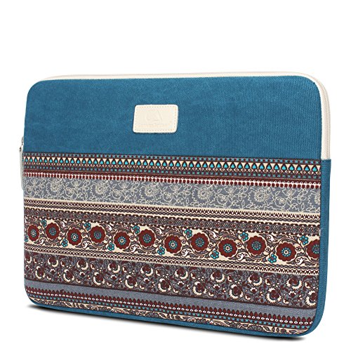 Feisman 15 Zoll bis 15 6 Zoll Laptop H  lle  15-15 6 Zoll Laptop-H  lle Rei  verschluss Tasche f  r ASUS ACER HP LENOVO DELL TOSHIBA SAMSUNG Chromeboo