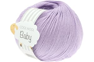 ‎LANA GROSSA LANA GROSSA Cool Wool Baby | 100% Virgin Wool Merino, Felt-Free | Hand Knitting Yarn Made from 100% Virgin Wool (Merino) | 50 g Wool for Knitting and Crocheting | 220 m Yarn FB 268