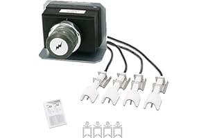 GFTIME 7629 Kit d'allumage de Gril pour Grils à gaz Weber Genesis 330 avec Panneau de Commande Avant (2011 - Plus récent) Kit d'allumage électronique, électrodes pour Weber Genesis 300 Series, 65946