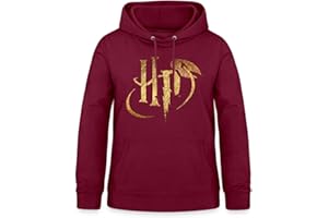 Spreadshirt Harry Potter Golden Snitch Logo Women's Hoodie