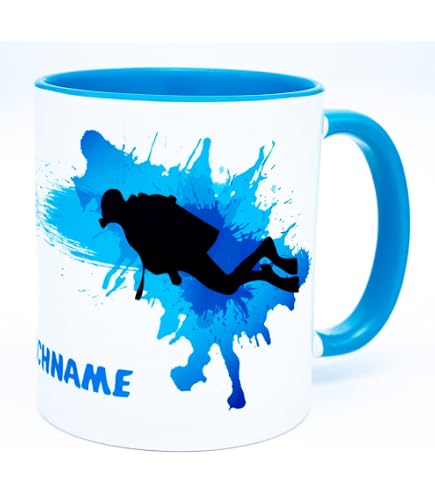 Taucher Tasse Mit Spruch – Lustiger Kaffeebecher Geschenk Für Taucher Männer & Frauen