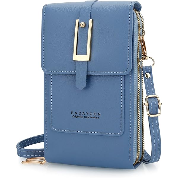 Stylish Mobile Wrangler Crossbody Cell Phone Purse For Women RFID