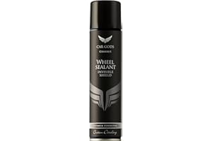 Car Gods Wheel Sealant Invisible Shield 400ml Hydrophobic Wheel Protector Repels Dirt Brake Dust & Water