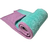 &Ccedil;ift Katlı, Yıkanabilir Kedi ve K&ouml;pek Battaniyesi, Evcil Hayvan &Ouml;rt&uuml;s&uuml; (Mint, Medium)