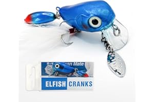 Pelican Mate Crankbaits for Bass Fishing Shallow Diving Fishing Lures Topwater Swimbaits Freshwater and Saltwater 1.5’’/0.2 oz