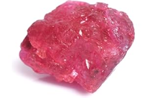 GEMHUB Natural Ruby Crystal Healing Gem 23.00 Ct Certified Rough Red Ruby GemstoneDP-257