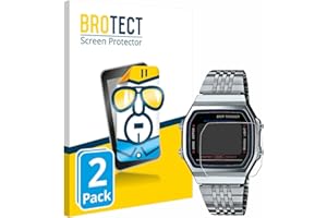 brotect Screen Protector compatible with Casio iconic ABL-100WE-1A (2 Pack) - HD-Clear Protection Film