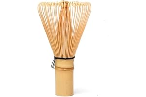 MNIXY Bamboo Chasen Matcha Powder Trzepaczka Narzędzie 75-80 zębów Japońska Ceremonia Herbaty Akcesoria