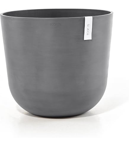 Ecopots Untersetzer Aus Recyceltem PET | Für Amsterdam-Töpfe, UV- & Frostbeständig – Grau, Weiß, Terrakotta