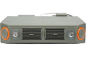 BAOK Under Dash Verdampfer, ABS-Kunststoff Temperaturregelung Klimaanlage Verdampferbaugruppe für Auto für Camper für Wohnmobil (12V)