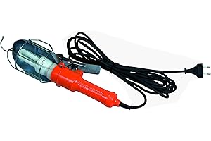 Gefom 404180 Baladeuse Métal avec crochet câble 5 m, Orange