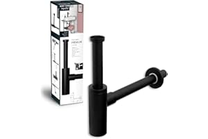 aquaSu 22622 6 sifón, Negro