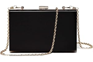 EVEOUT Mujeres Acrílico Moda Transparente Embragues de la Noche Caja Transparente Bolso de la Jalea de la Cruz del Cuerpo del Bolso del Monedero de Las Señoras Regalo