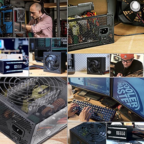 Cooler Master MPX-6501-ACAAB-EU - Fuente de alimentaci  n ATX  650W  Color Negro y Naranja