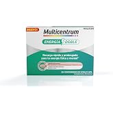Multicentrum Double Energy, Food Supplement, 20 Tablets | Vitamins group B, Biotin, Rhodiola rosea, Theobroma cocoa, Physical