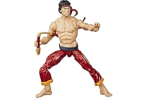 Hasbro Marvel Spider-Man Legends Series figurka Shang Chi o wielkości 15 cm, z elementem figury BuildA i akcesoriami