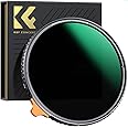 K&F Concept 82mm Black Diffusion 1/4 & ND2~400 Filter, Multifunctional Variable ND Mist Filters Waterproof Soft Diffusion Adjustable Neutral Density(Nano-X Series)