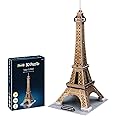 Revell 3D Puzzle 00200 Eiffel Tower 39 Pieces, Highly Detailed, 47cm in height, Fun & Easy To Build