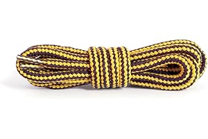 Kaps Lacci con Motivo, Lacci per Scarpe di Alta Qualità per Calzature Casual e da Esterno, Fatti in Europa, 1 Paio, Colori e Misure a Scelta