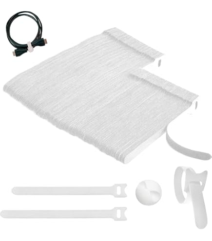 Sangles Organisatrices De Câbles Réutilisables - Nylon Adhésif - Lot De 10 - Pour Bureau, Maison