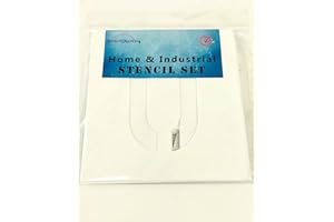 STENCIL PRODUCTS 0-9 Plastic Stencil Number Set (300mm (12"))