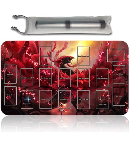 Tapis Jeu Cartes Four Leaves 60x35cm | Compatible MTG/YGO